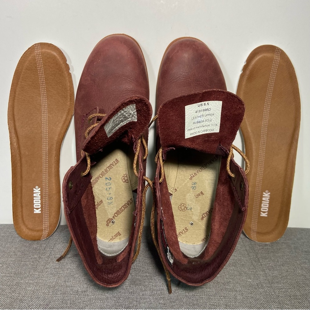 Kodiak Red Distressed Leather Ankle Boots- woman’s 8.5 - Picture 12 of 12